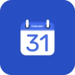 calendar 2023 android application logo